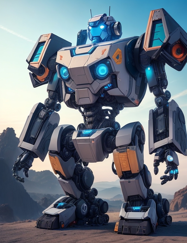 Dreamshaper v6 generate an image of a transformer understood a 1